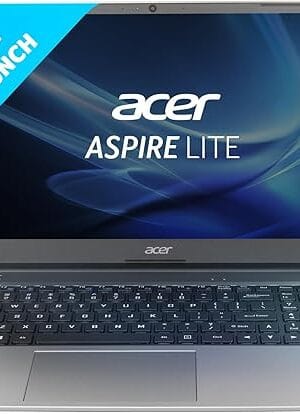 Acer Aspire Lite 12th Gen Intel Core i3-1215U Premium Metal Laptop (Windows 11 Home/8 GB RAM/512GB SSD) AL15-52, 39.62cm (15.6") Full HD Display, Metal Body, Steel Gray, 1.59 Kg